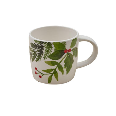 Winter Berry Mugs - Set of 4 Park Designs - The Fox Decor